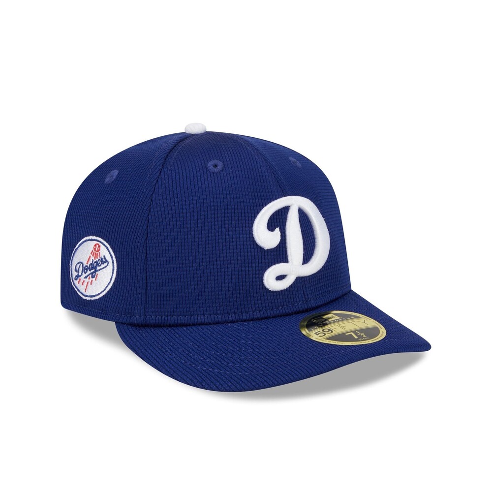 Los Angeles Dodgers 2025 Batting Practice Low 59FIFTY Fitted - Size 7 7/8